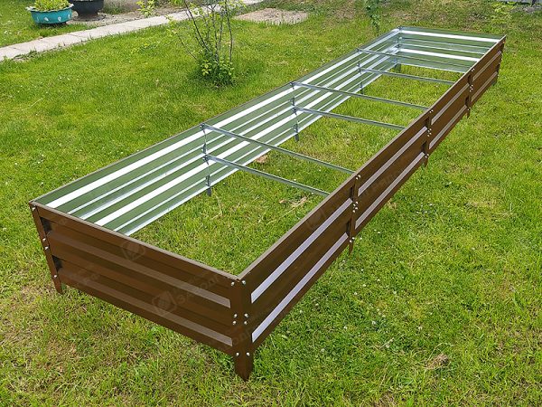 40sm-8017-1 Грядка «Усиленная» с полимерным покрытием (высота 40 см) — изображение 1